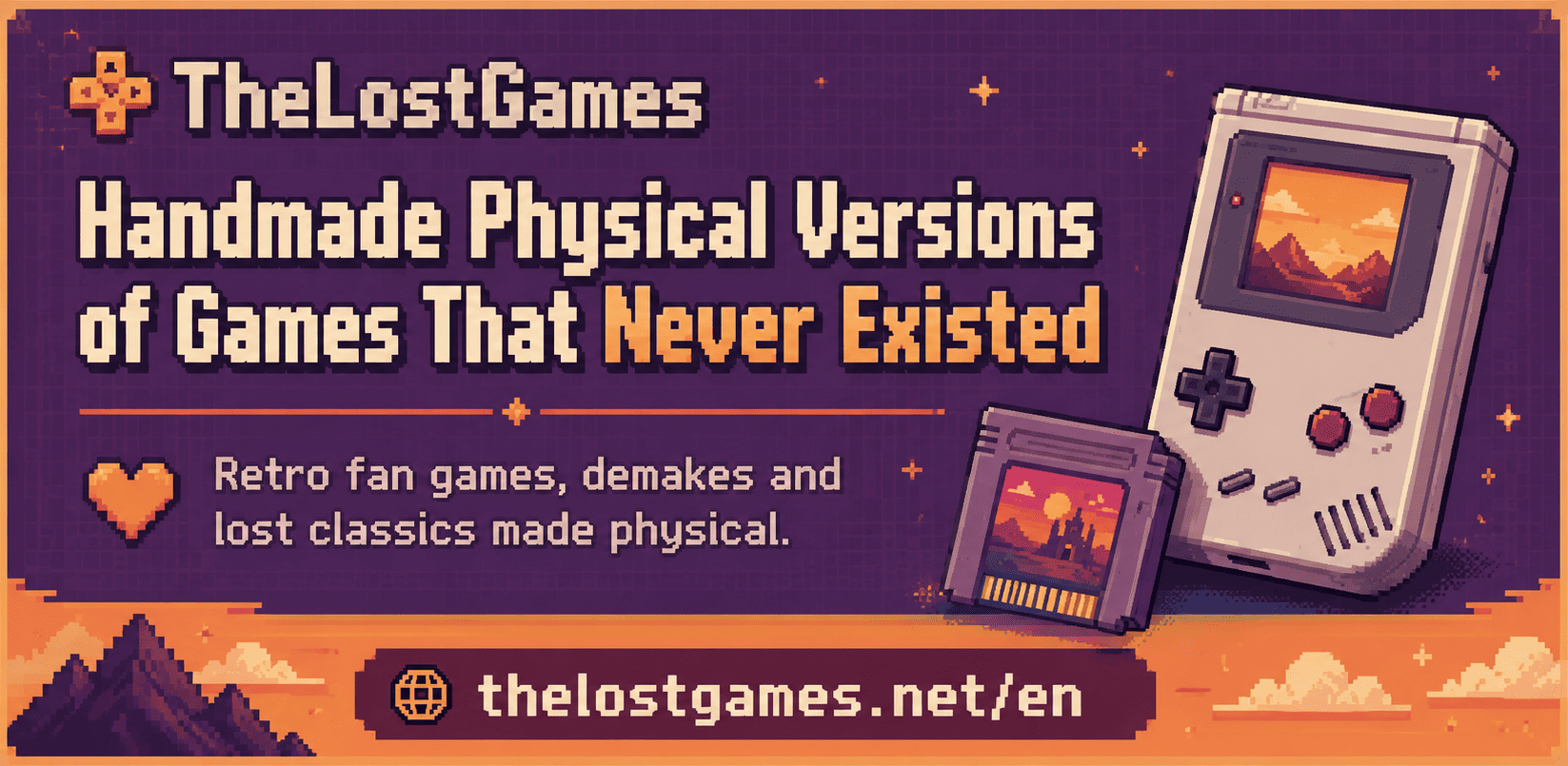 TheLostGames - Handmade Physical Versions of Games That Never Existed